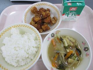 今日の給食