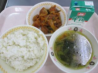 今日の給食