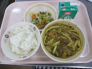 今日の給食