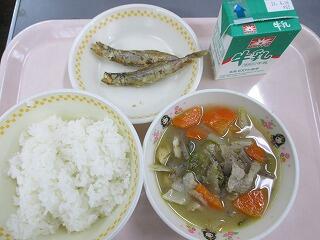 今日の給食