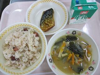 今日の給食