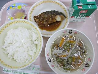 今日の給食