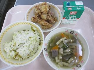 今日の給食