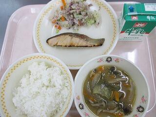 今日の給食