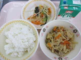 今日の給食