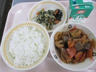 今日の給食