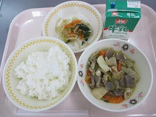 今日の給食