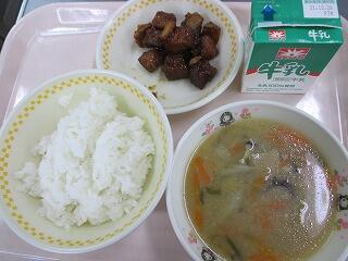 今日の給食