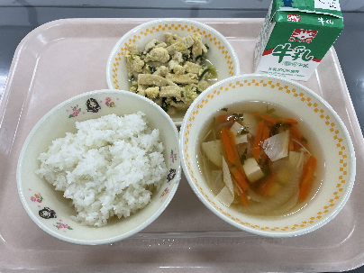 今日の給食