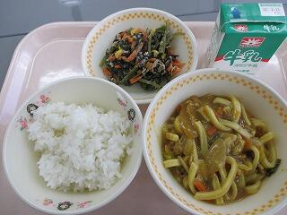 今日の給食