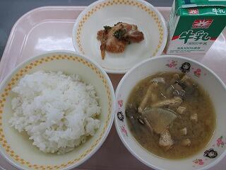 今日の給食