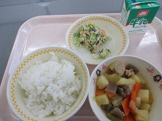 今日の給食