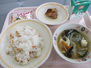 今日の給食