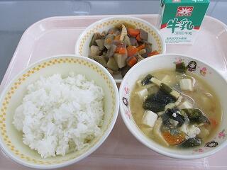 今日の給食