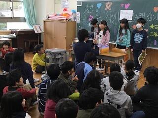 丹波ひかり小学校との交流
