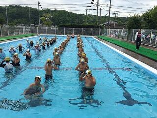 水慣れです 水慣れです