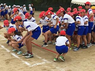 声をかけ合って! 声をかけ合って!