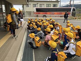 出発式です。 出発式です。
