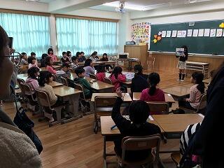 1年生できるようになったこと発表会 1年生できるようになったこと発表会