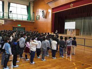 入学式練習 入学式練習