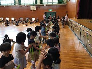 ２年生からのプレゼント