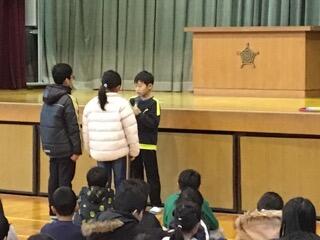 安全委員会からの表彰。 安全委員会からの表彰。