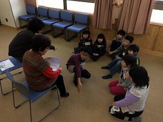 グループ毎にあいさつ。 グループ毎にあいさつ。